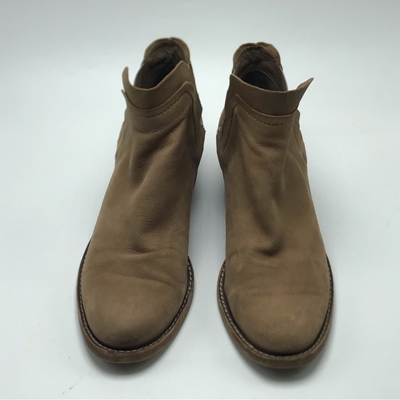Dolce Vita Zabi ankle boots Tan Suede Size 8.5 - Picture 2 of 13